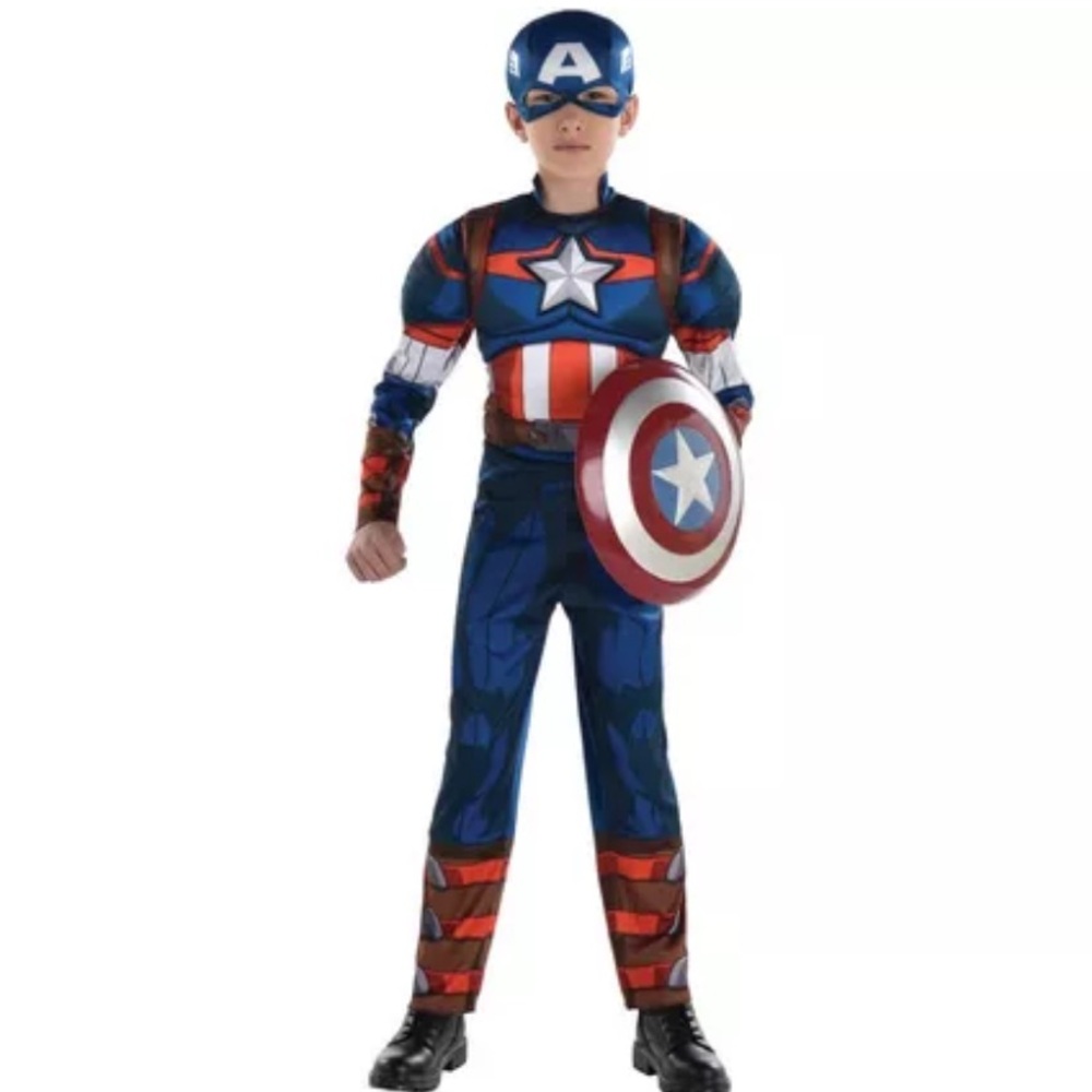 Marvel Captain America size 3-4